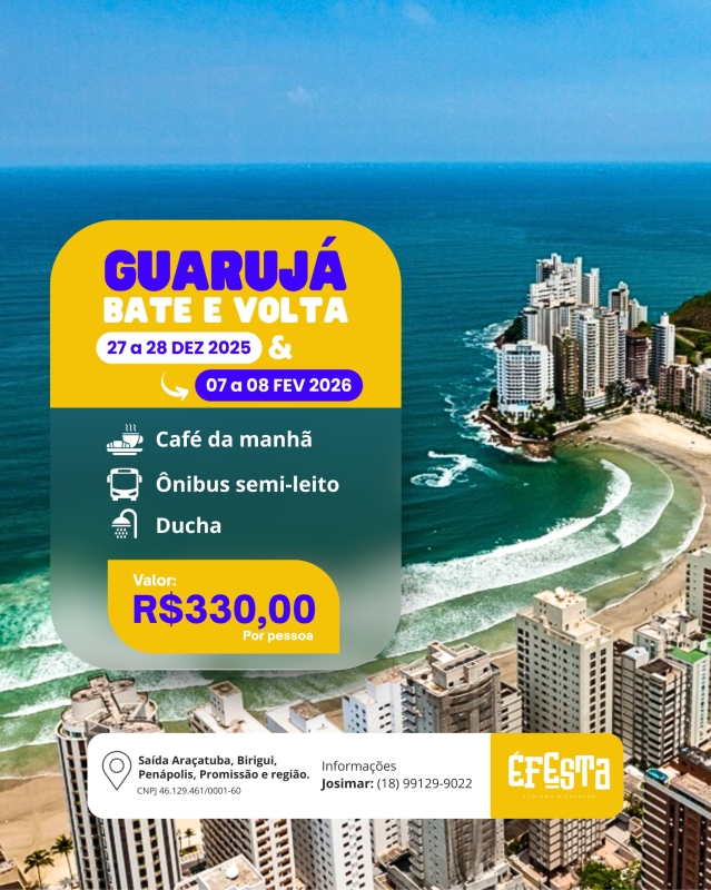 Evento guaruja-bate-e-volta